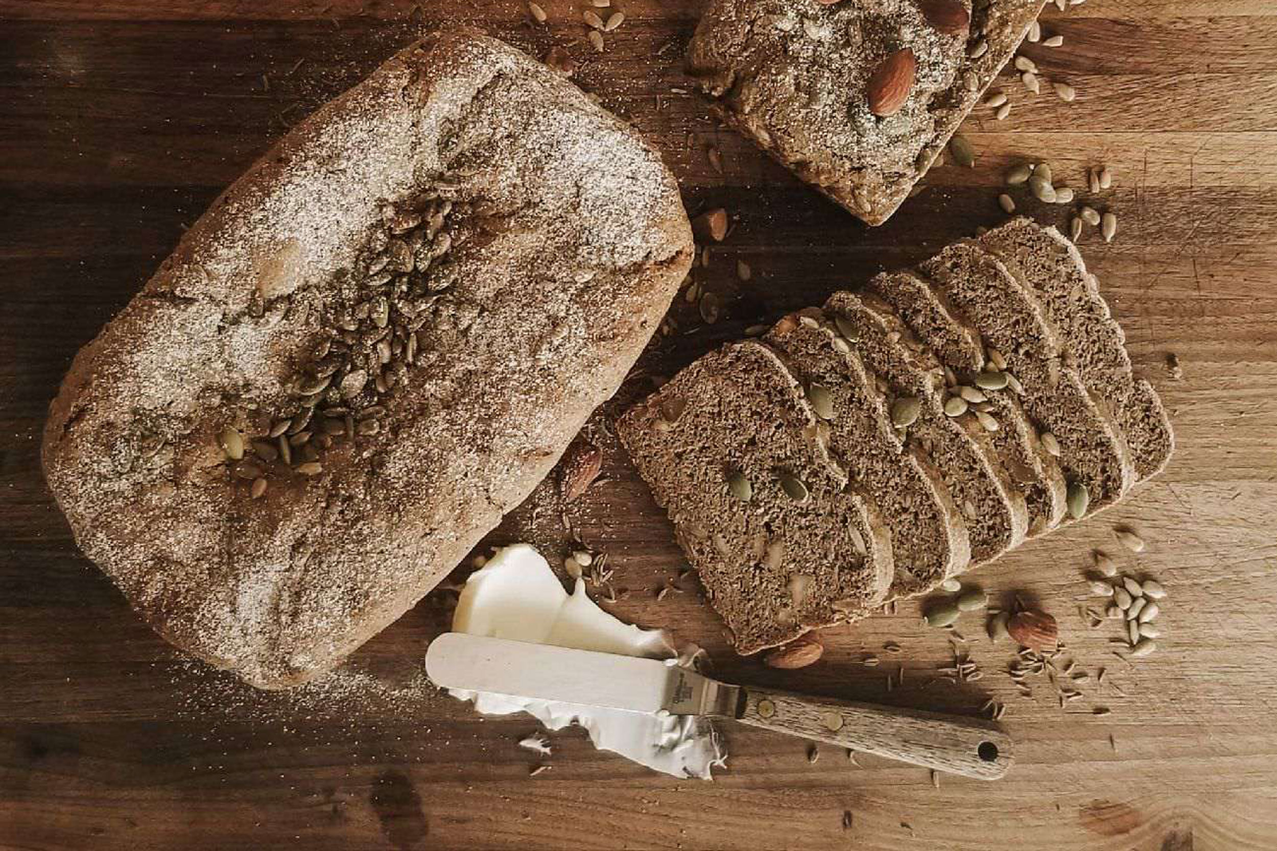 Scandinavian Rye and Caraway Bread